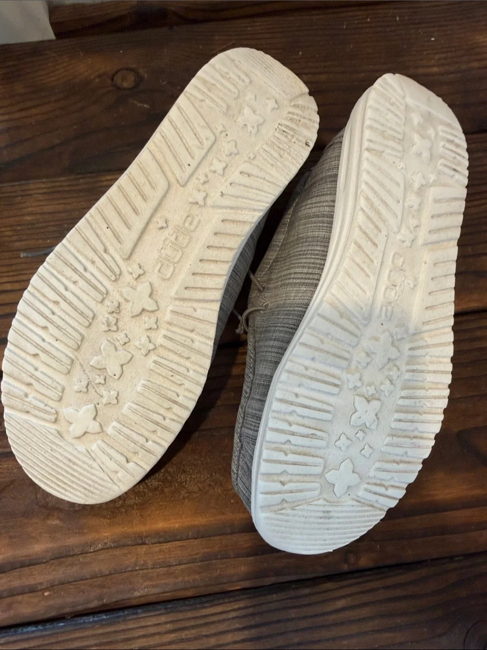 Hey Dude Wendy Slip-On Loafers in Light Gray